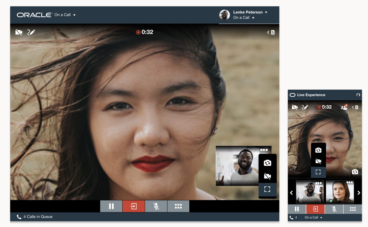 Oracle Live Experience platform design
