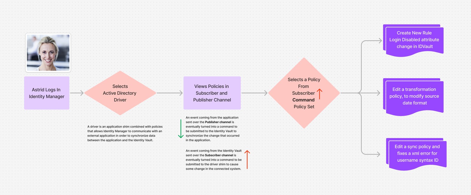 Validated happy path journey map