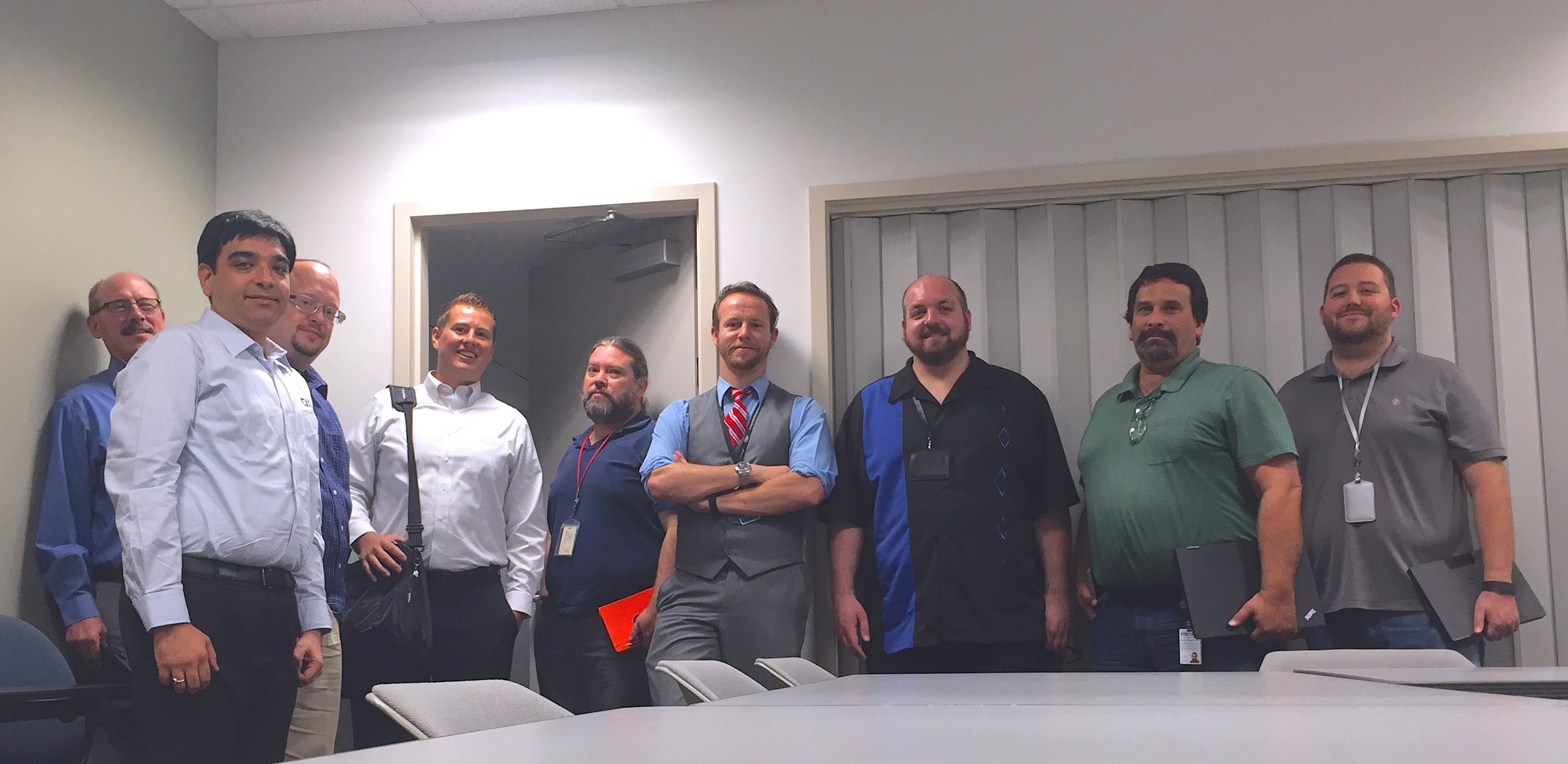 On-site customer visit at Novell